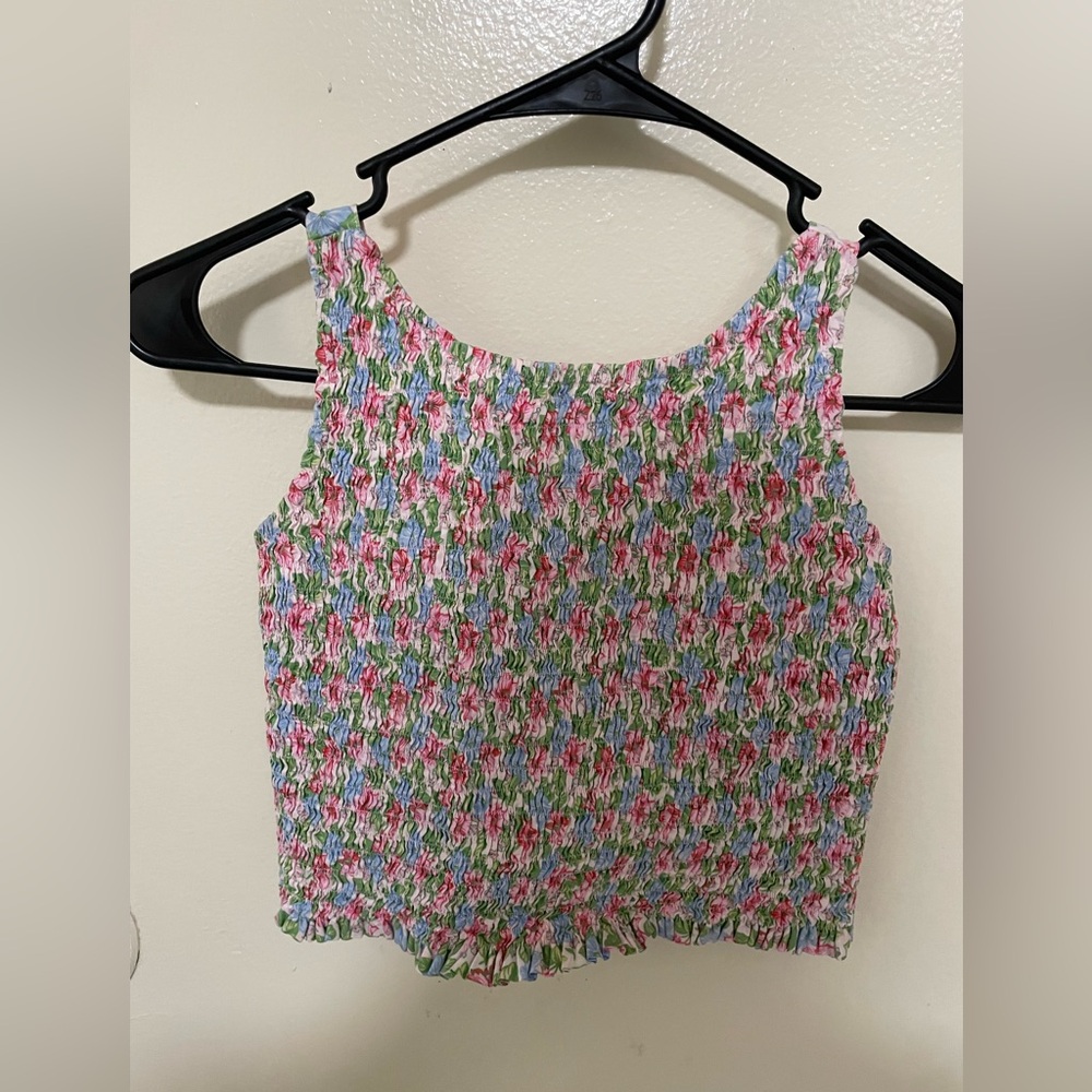 ✨Girls Gap Scrunch Tank Top Size Large
